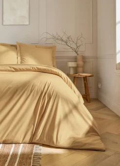 Outlet Bouchara HOUSSE DE COUETTE UNIE EN PERCALE DE COTON MAIS