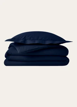 Sale Bouchara HOUSSE DE COUETTE UNIE EN COTON ENCRE