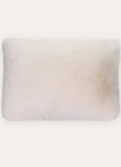 Bouchara HOUSSE DE COUSSIN EFFET FOURRURE BLANC CASSE