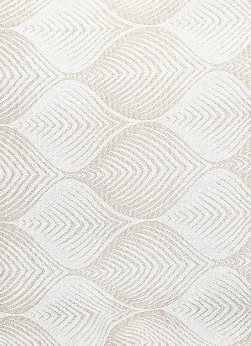 Best Bouchara HOUSSE DE COUSSIN EN JACQUARD CHENILLE IVOIRE