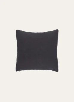 Discount Bouchara HOUSSE DE COUSSIN EN LIN LAVÉ Noir