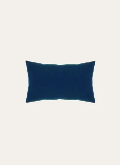 Best Bouchara HOUSSE DE COUSSIN EN VELOURS AVEC DOS CHAMBRAY SAPHIR