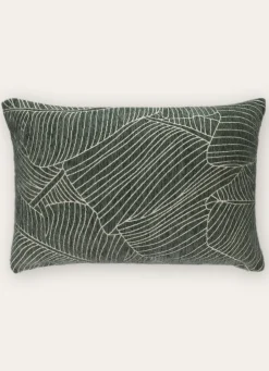 Outlet Bouchara HOUSSE DE COUSSIN JACQUARD CHENILLE vert