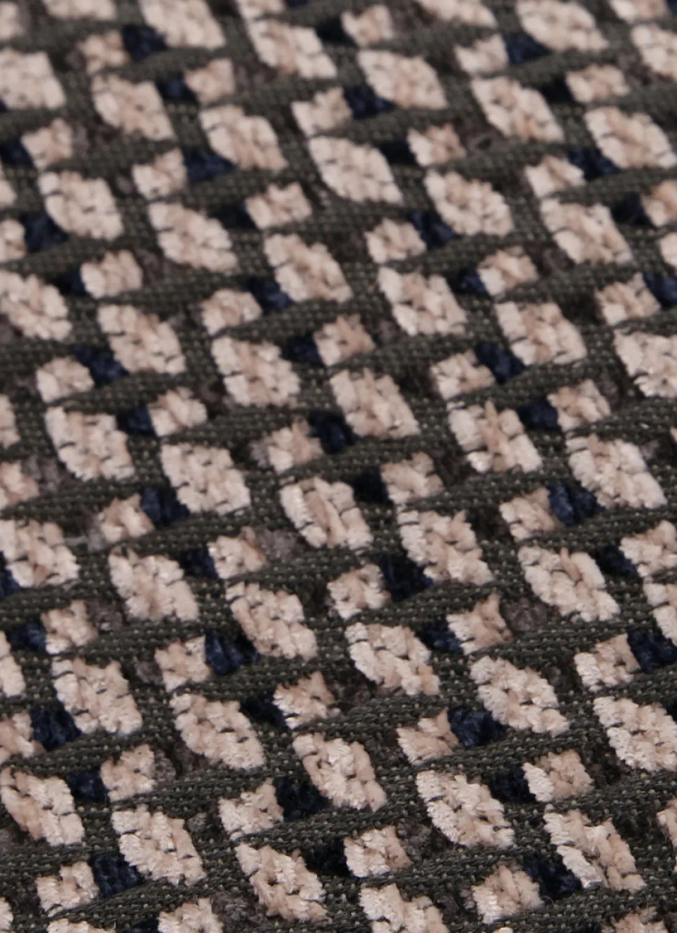 Discount Bouchara HOUSSE DE COUSSIN JACQUARD 40X60 BLEU