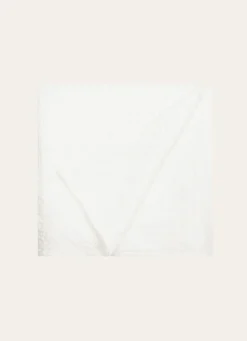 Clearance Bouchara JETÉ DE LIT EN COTON LAVÉ NID D'ABEILLE ECRU