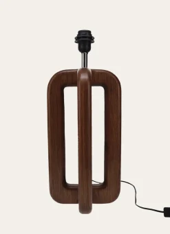 Bouchara LAMPE SCULPTURE H68 CM MARRON