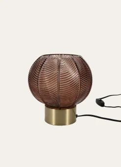 Hot Bouchara LAMPE SOCLE DORÉ EN VERRE DORE