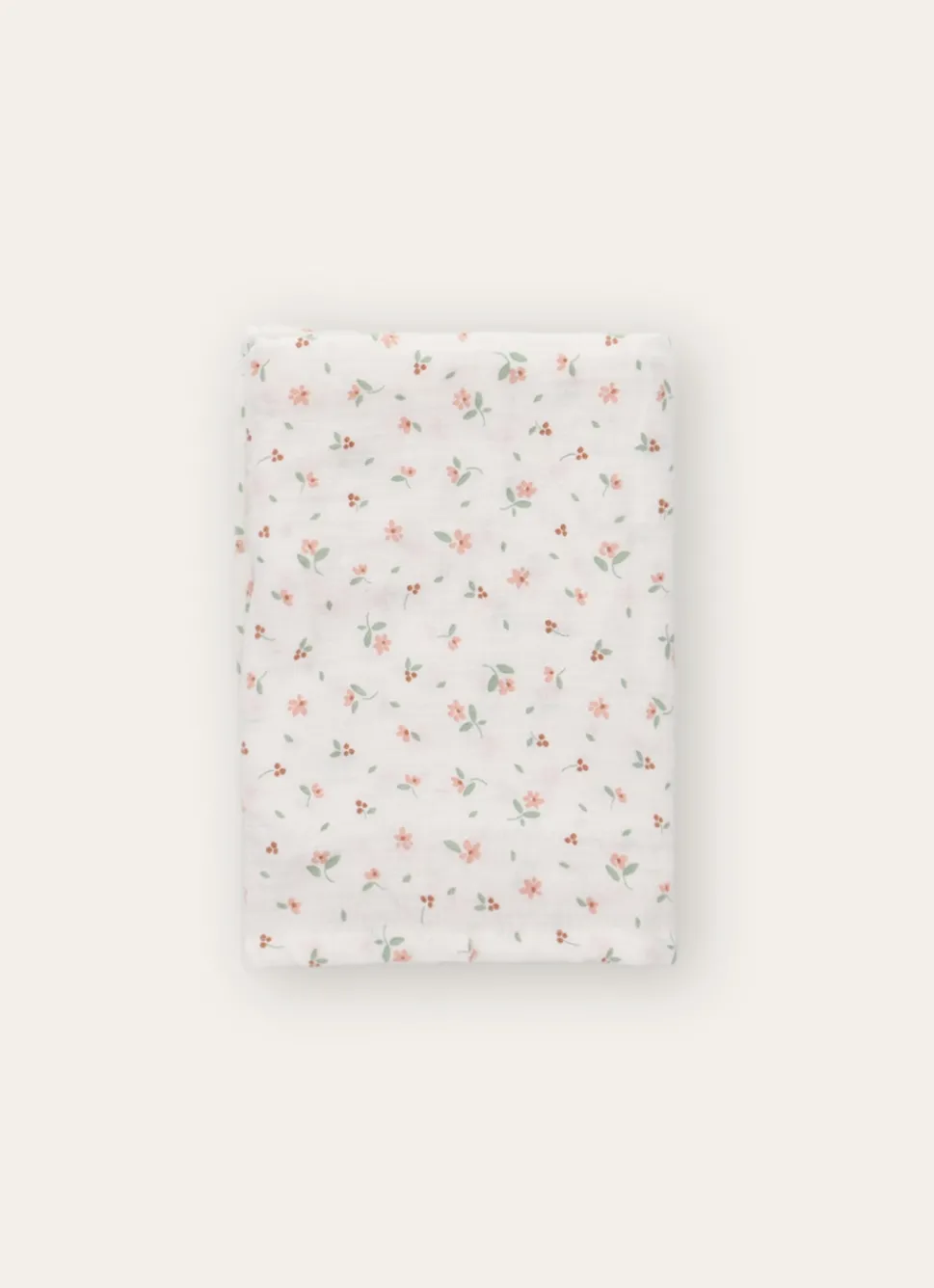 Discount Bouchara LANGE PETITES FLEURS EN GAZE DE COTON ÉCRU