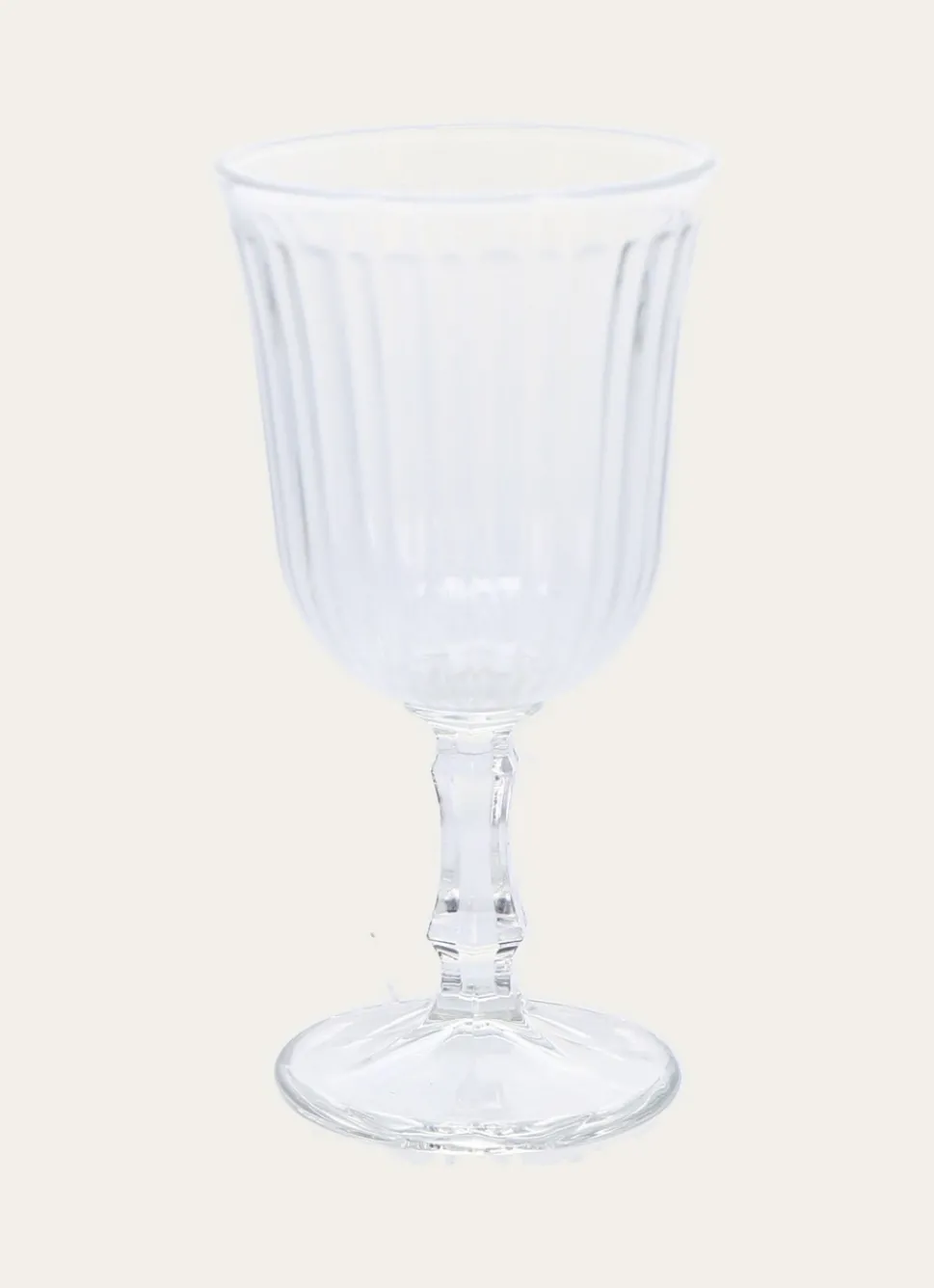 Outlet Bouchara LOT DE 6 GRANDS VERRES À VIN SUR PIED TRANSPARENT