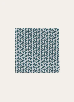 Clearance Bouchara LOT DE 2 SERVIETTES DE TABLE EN COTON IMPRIMÉ VERT CEDRE