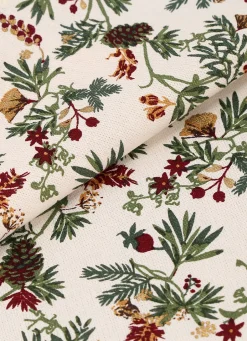 Sale Bouchara LOT DE 2 SERVIETTES DE TABLE IMPRIMÉES VÉGÉTAUX MULTICOLORE