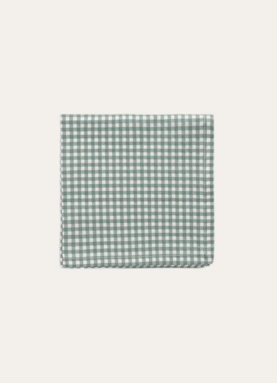 Sale Bouchara LOT DE 2 SERVIETTES DE TABLE EN COTON VICHY AMANDE