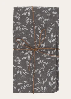 Sale Bouchara LOT DE 2 SERVIETTES EN COTON GRIS