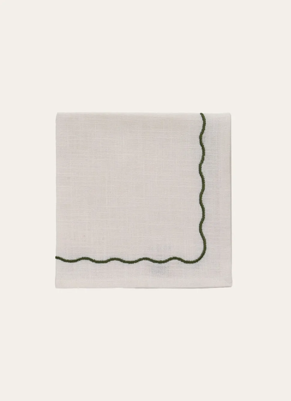 Best Bouchara LOT DE 2 SERVIETTES EN COTON FLAMMÉ BLANC CASSÉ