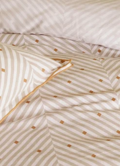 Best Bouchara LOT DE 2 TAIES D’OREILLER EN PERCALE DE COTON ANDO GREGE