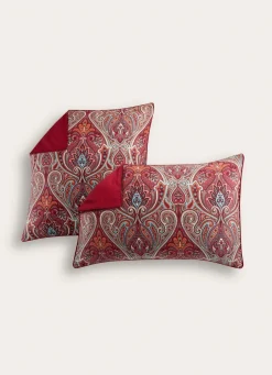 Outlet Bouchara LOT DE 2 TAIES D’OREILLER EN SATIN SUBLIME ROUGE