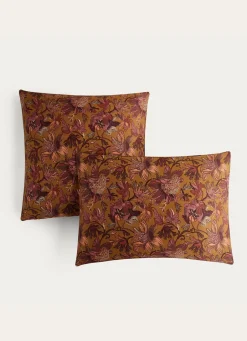 Outlet Bouchara LOT DE 2 TAIES D'OREILLER SATIN DE COTON FAUVE