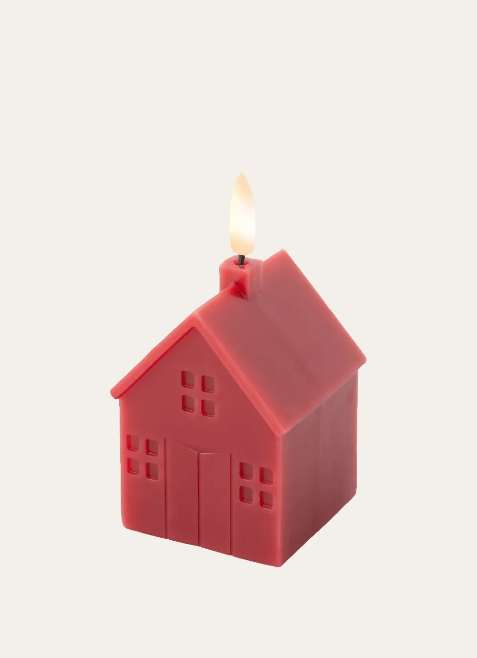 Outlet Bouchara MAISON BOUGIE DE CIRE ROUGE