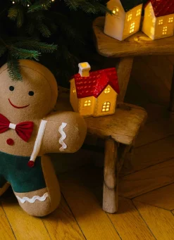 Online Bouchara MAISON LUMINEUSE EN PORCELAINE ROUGE