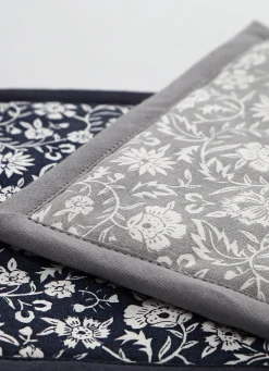 Online Bouchara MANIQUE FLEURS BICA GRIS