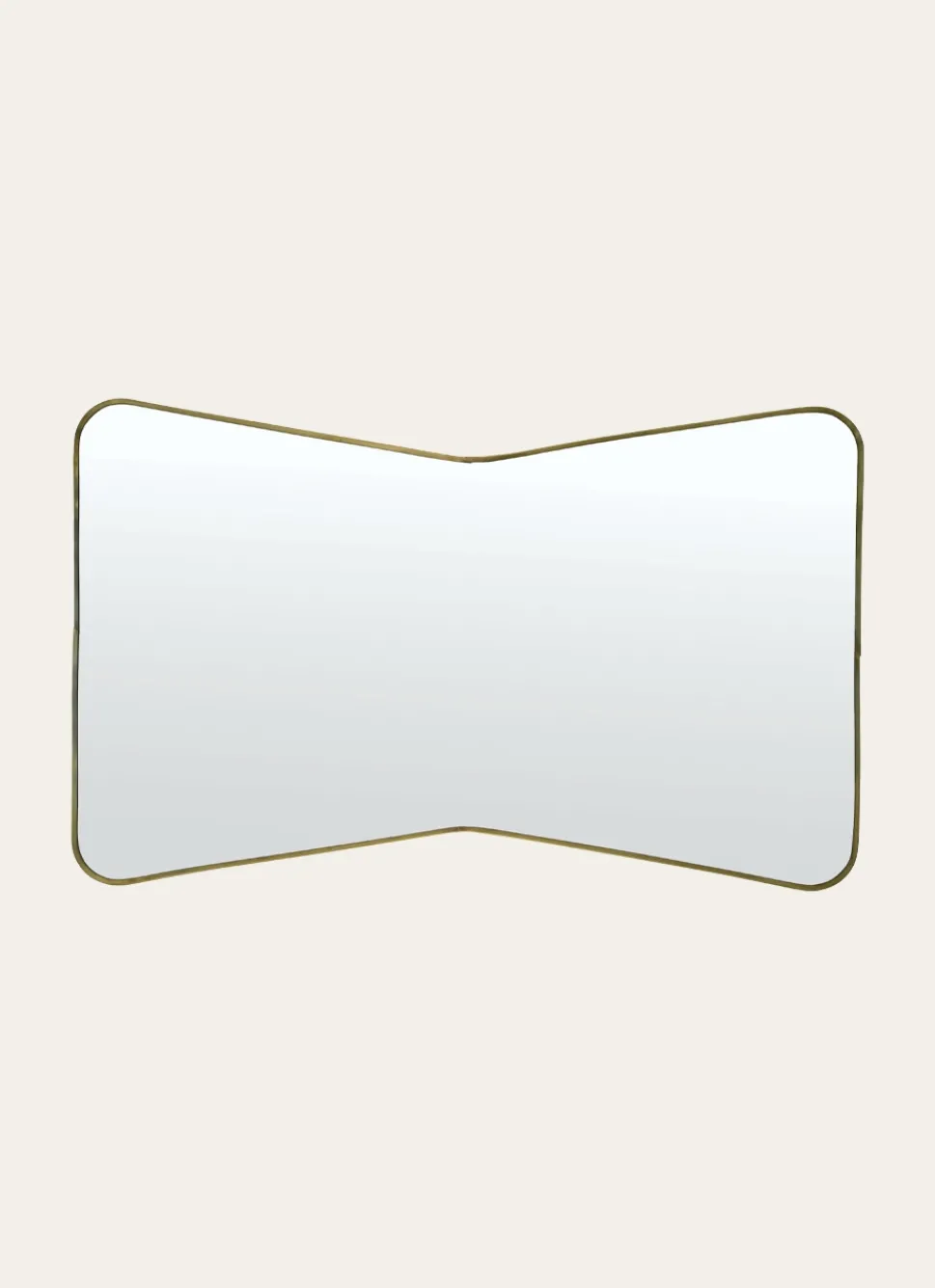 Hot Bouchara MIROIR A SUSPENDRE DORE