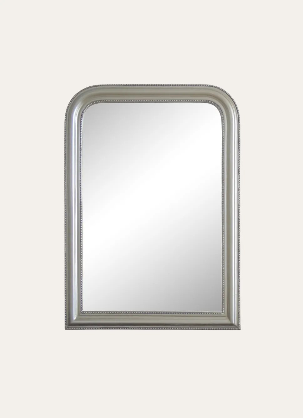 Bouchara MIROIR FANTAISIE PERLÉ ARGENT