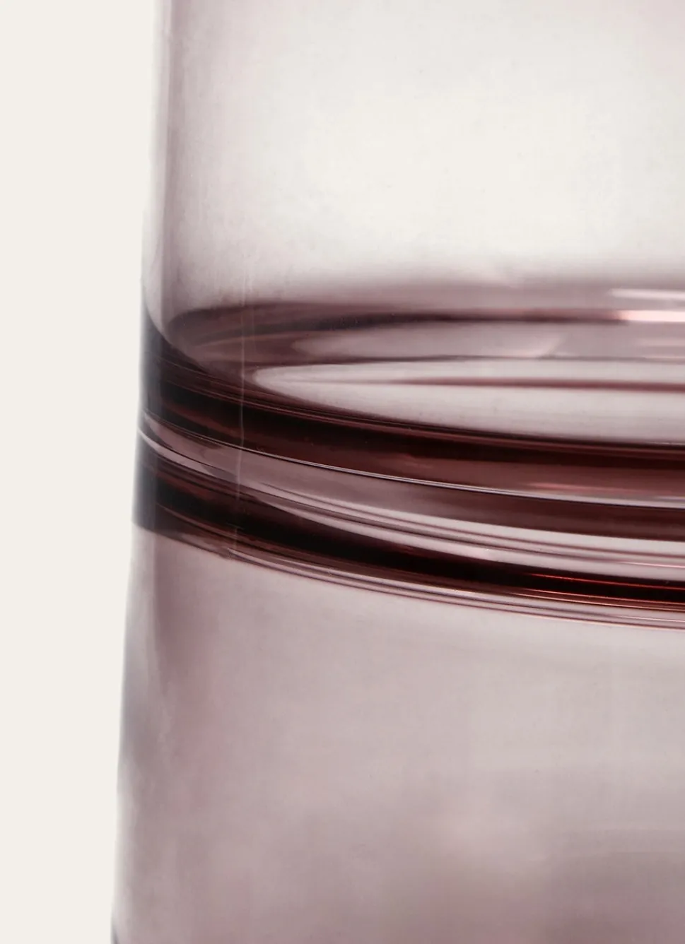 Discount Bouchara MOYEN VASE EN VERRE RICOCHET ROSE