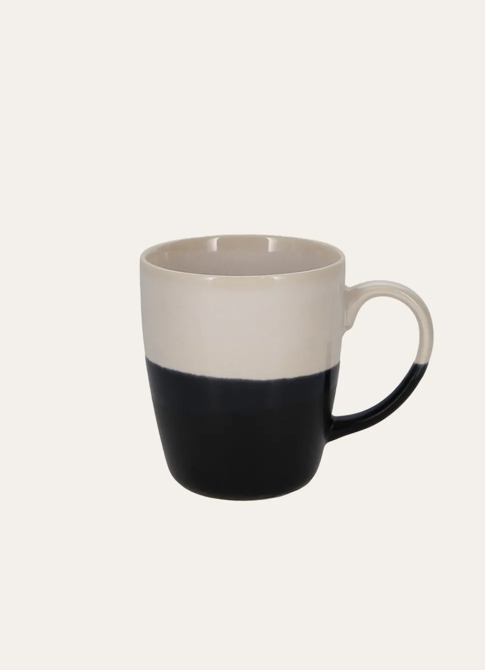 Outlet Bouchara MUG BIMAT CRÈME / NOIR