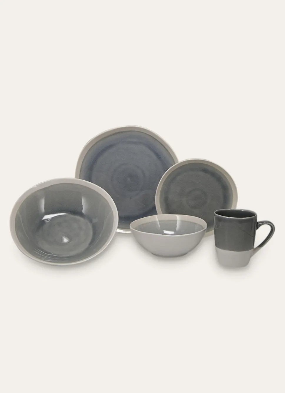 Online Bouchara MUG EN GRÈS RÉACTIF BLEU