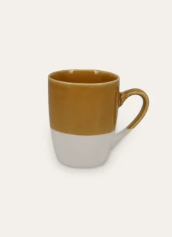 Sale Bouchara MUG EN GRÈS RÉACTIF JAUNE