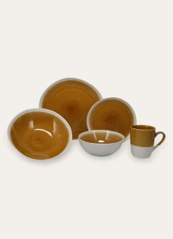 Sale Bouchara MUG EN GRÈS RÉACTIF JAUNE