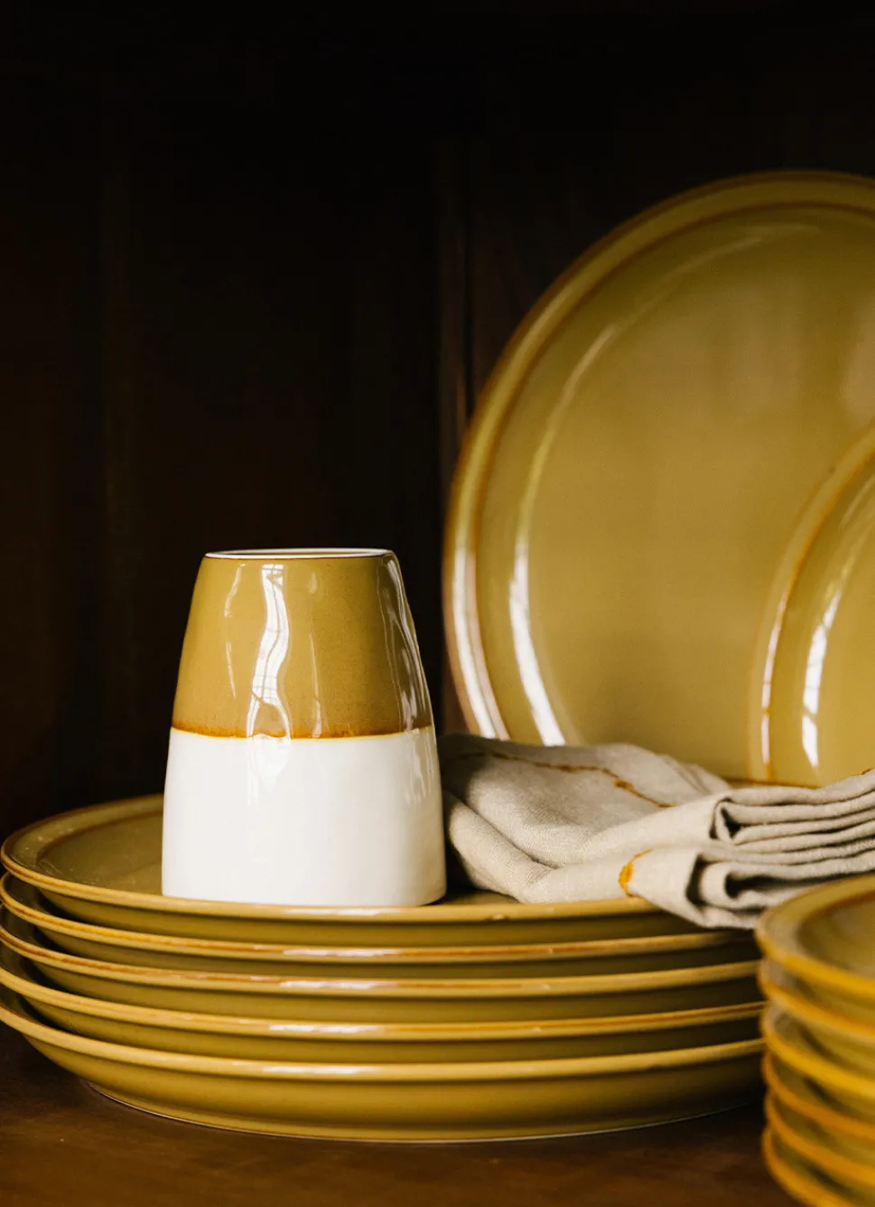 Discount Bouchara MUG QUOTIDIEN EN GRÈS OCRE