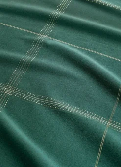 Outlet Bouchara NAPPE À CARREAUX SCINTILLANTS OR ET ARGENT vert