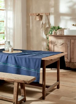 Bouchara NAPPE BRODÉE CODI BLEU MARINE