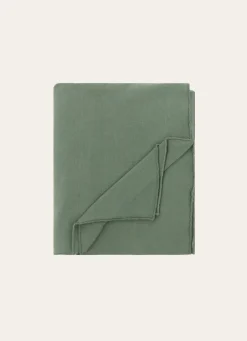 Best Bouchara NAPPE COTON ET LIN FINITION BOURDON GRAND FORMAT THYM