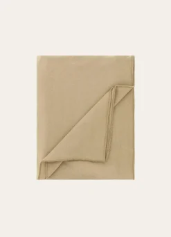 Bouchara NAPPE COTON LIN FINITION BOURDON MOYEN FORMAT TABAC