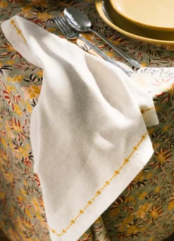 Discount Bouchara NAPPE EN COTON IMPRIMÉ FLORAL MULTICOLORE