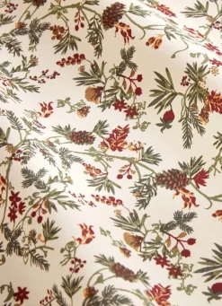 Online Bouchara NAPPE EN COTON IMPRIMÉ VÉGÉTAUX MULTICOLORE