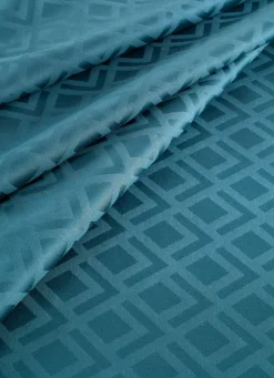 New Bouchara NAPPE EN JACQUARD DE COTON MALACHITE