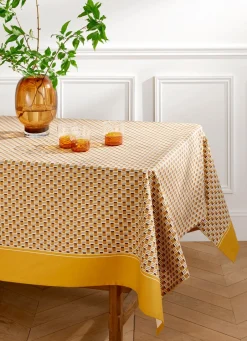 Best Bouchara NAPPE ENDUITE EMMA MULTICOLORE/JAUNE