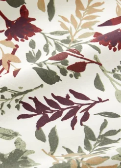 New Bouchara NAPPE ENDUITE EN COTON IMPRIMÉ FLEURS MULTICOLORE