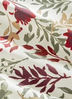 Discount Bouchara NAPPE ENDUITE EN COTON IMPRIMÉ FLEURS MULTICOLORE