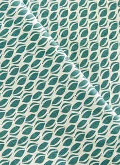 Outlet Bouchara NAPPE ENDUITE IMPRIMÉ GRAINS DE CAFÉ VERT CEDRE