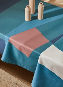 New Bouchara NAPPE IMPRIMÉE COLOR BLEU