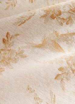 Sale Bouchara NAPPE JACQUARD EN COTON BEIGE