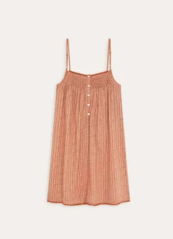 Discount Bouchara NUISETTE EN COTON IMPRIMÉ rouge