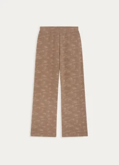 Outlet Bouchara PANTALON EN FIL METALLISE ARGILE