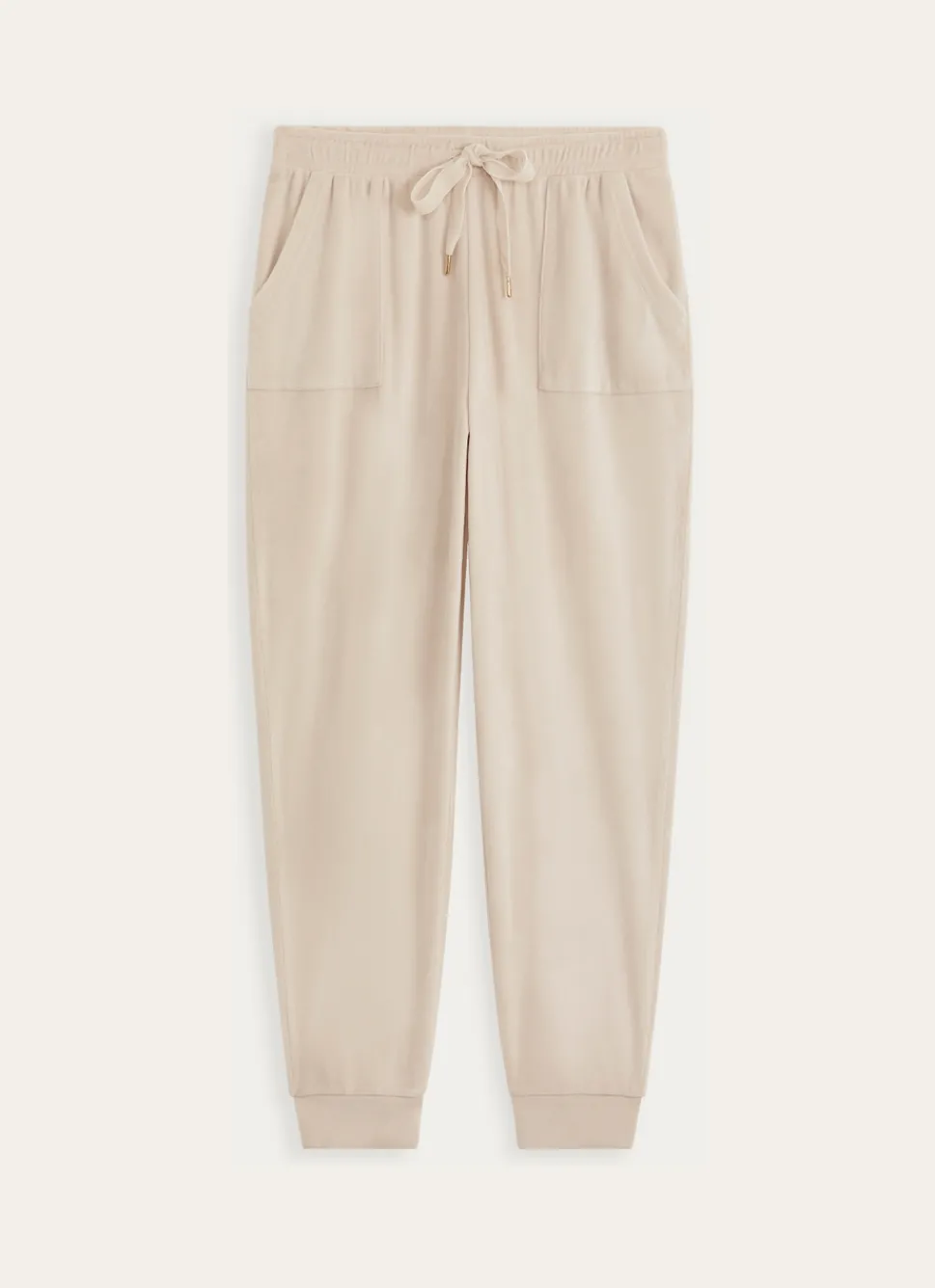 Clearance Bouchara PANTALON EN VELOURS BEIGE