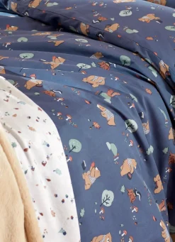 New Bouchara PARURE DE LIT BÉBÉ OURS BLEU