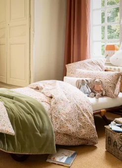 Online Bouchara PARURE DE LIT ENFANT EN PERCALE MOTIF FLEURI JAISA MULTICOLORE